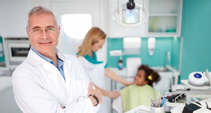 Child at Dentist Office