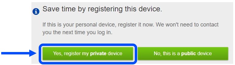 register device